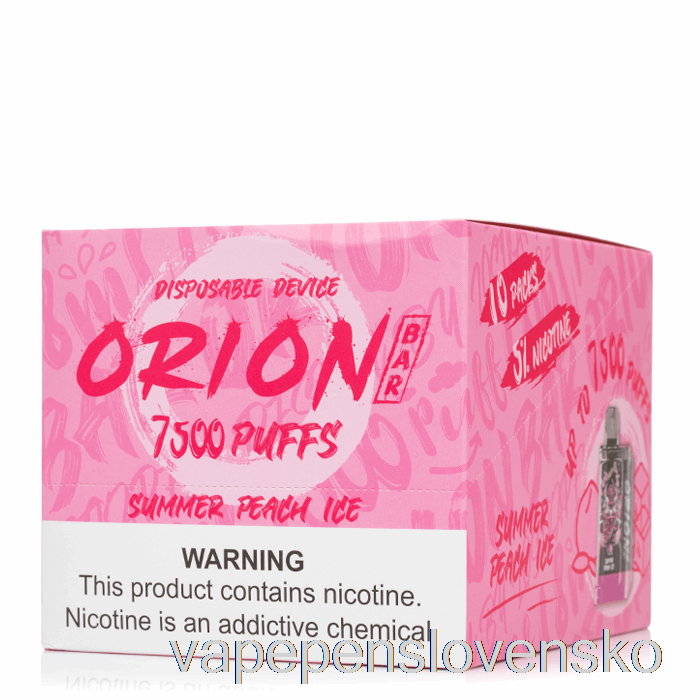 [10-balenie] Stratený Vape Orion Bar 7500 Jednorazový Vape Slovensko